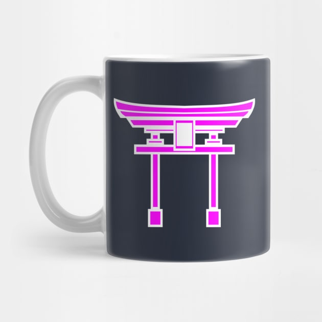 Torii gate (pink) by PabloDeChenez